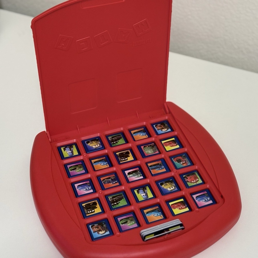 Disney Pixar Top Trumps Match Board Game CARS Complete Set MINT CONDITION NO BOX